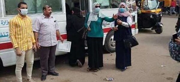 إنتشار الفرق الطبية فى الشرقية لإعطاء المواطنين لقاح فيروس كورونا