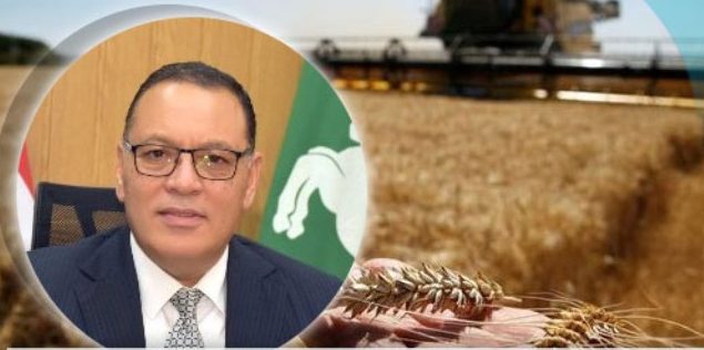 محافظ الشرقية يُتابع إنتظام عملية توريد القمح لصوامع وشون الشرقية
