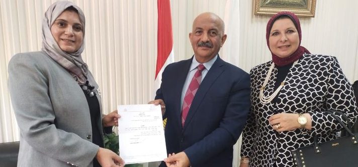 رئيس جامعة الزقازيق أ.د/ نهلة نبيل محمد يونس وكيلاً لكلية الصيدلة