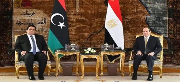 الرئيس السيسي يستقبل رئيس المجلس الرئاسي الليبي بقصر الاتحادية