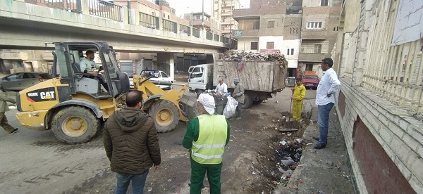 شوارع الشرقية تشهد حملات مكثفه علي مدار اليوم لرفع مخلفات القمامة و الأتربة