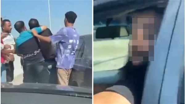 الأمن يفحص فيديو مطاردة شاب لشقيقه وشقيقته بالسيارة بمركز أبو كبير