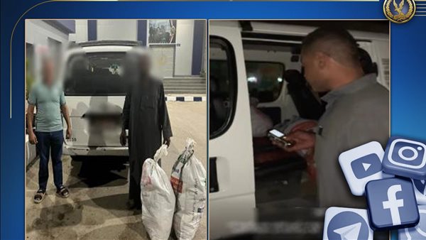 الداخلية تكشف ملابسات فيديو تضمن قيام شخصين بدفن جوالين أسفل كوبري ببلبيس
