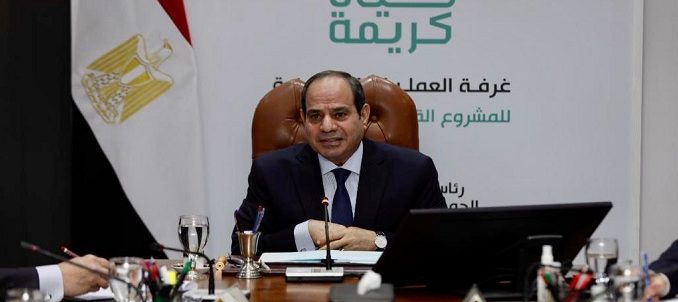 بالصور.. تفاصيل لقاء السيسي بخريجي برنامج تأهيل الشـباب