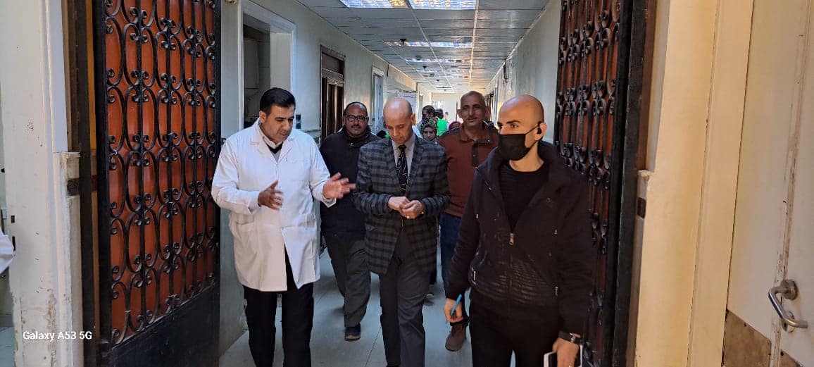 وكيل وزارة الصحة بالشرقية يطمئن على جودة الخدمات الطبية بمستشفى بلبيس المركزي