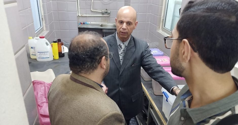 وكيل وزارة الصحة بالشرقية يستكمل حملاته علي المستشفيات العلاجية غير الحكومية بالحسينية وفاقوس