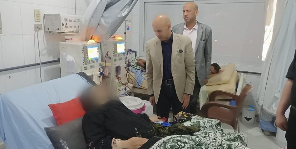 وكيل وزارة الصحة بالشرقية يتفقد مستشفيات القرين والعزازي النفسي
