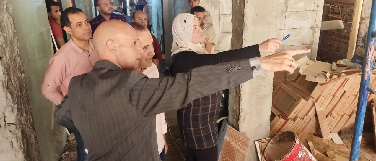 وكيل وزارة الصحة بالشرقية يتفقد أعمال التطوير الجارية بالمجلس الطبي العام بالشرقية