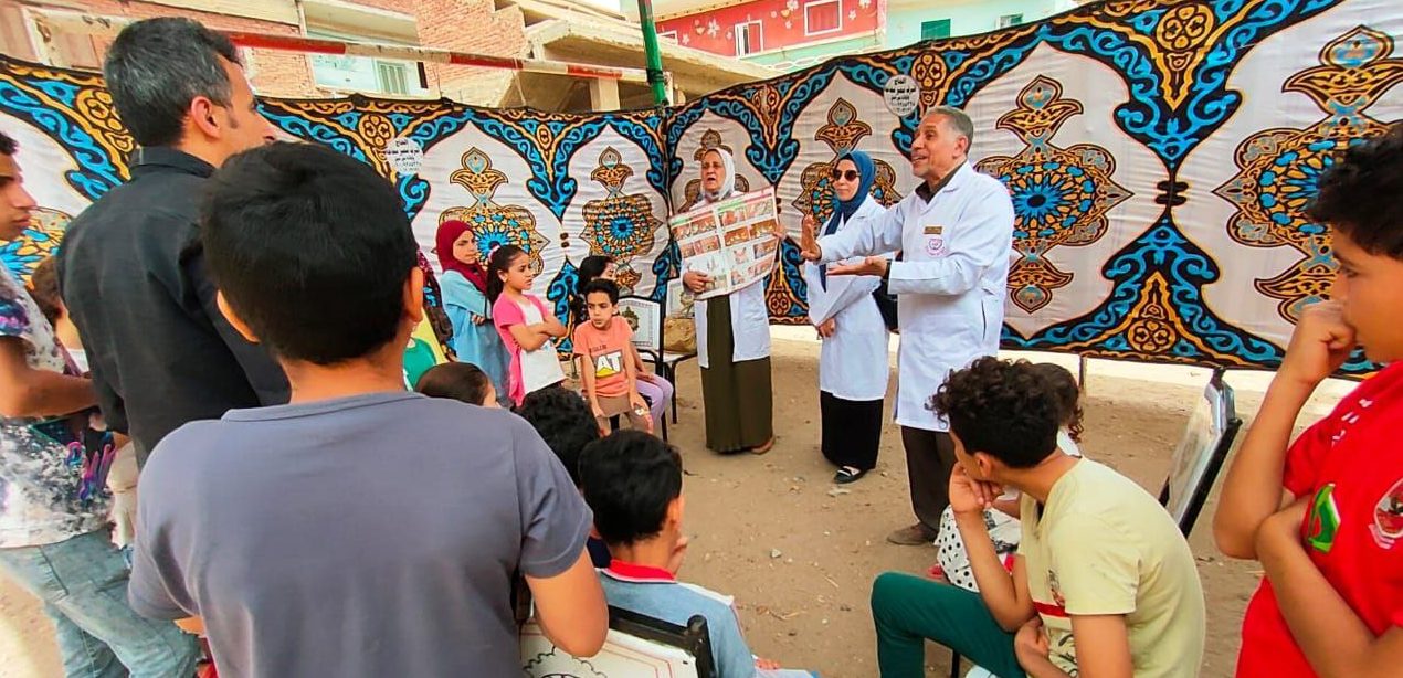 بيطري الشرقية يُشارك فى قافلة طبية بيطرية شاملة بالمجان بقرية بنى شبل مركز الزقازيق