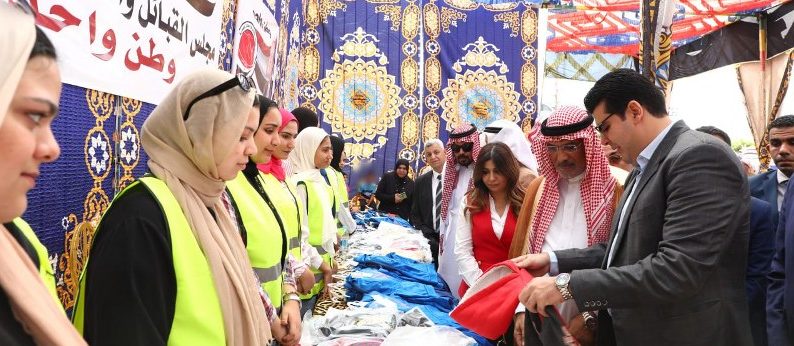 مجلس القبائل العربية يوزع 9 طن لحوم ومواد غذائية و2000 قطعة ملابس جديدة بالشرقية