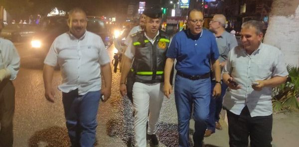 محافظ الشرقية يُتابع أعمال التطوير والتجميل الجارية بشوارع مدينة الزقازيق