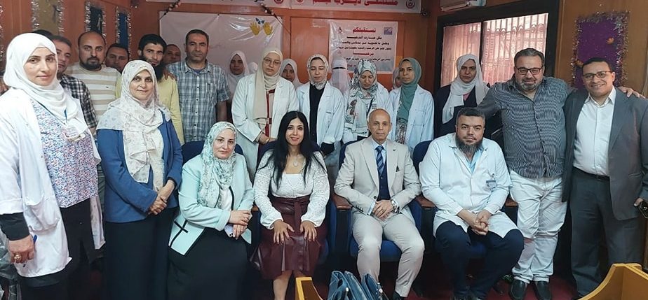 وكيل وزارة الصحة بالشرقية ولجنة التصلب المتعدد يتفقدون مستشفى ديرب نجم