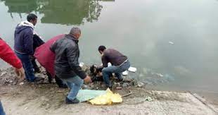 العثور على جثة مجهولة الهوية لشاب بمياه بحر مويس أمام الحماية المدنية بمدينة ههيا.