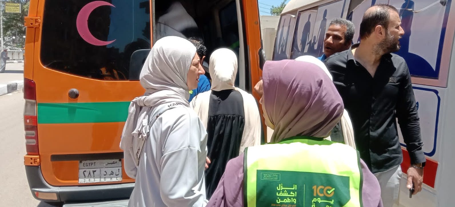 المبادرة الرئاسية ١٠٠ يوم صحة بمحافظة الشرقية تنجح في إنقاذ حياة سيدتان