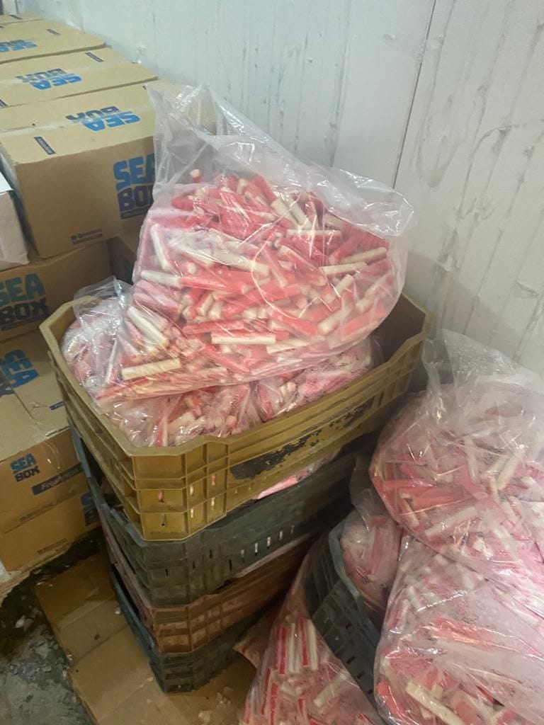 بيطري الشرقية يضبط ( طن و ٣٨ كجم ) لحوم و جمبرى و كابوريا و تحرير (١١) محضر مخالفة