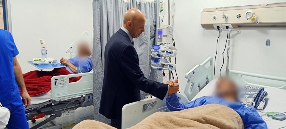 وكيل وزارة الصحة بالشرقية يتفقد مستشفى الكبد والجهاز الهضمي بههيا