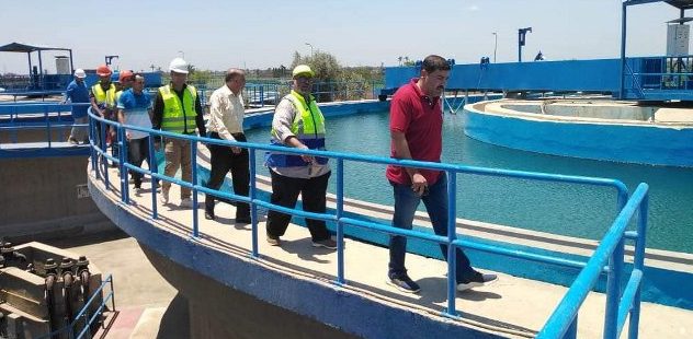 محطة مياه كفر الصعيدي  بمنيا القمح تجتاز اختبارات تجديد شهادة الإدارة الفنية المستدامة