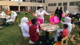 وزارة الداخلية تهدى ملابس العيد والهدايا للأطفال الأيتام وذوى الهمم وأطفال النزيلات