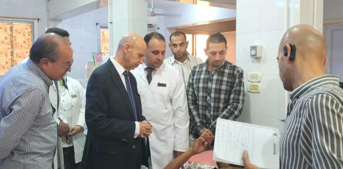 وكيل صحة الشرقية يتفقد مستشفي منيا القمح ويوجه بسرعة تشغيل المولد الجديد