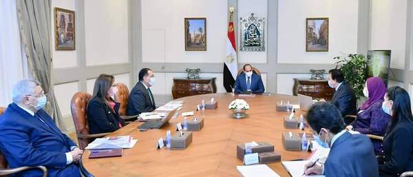 الرئيس السيسي يطلع على مشروع “تنمية الأسرة المصرية” ويوجه بالتوسع في القوافل الطبية