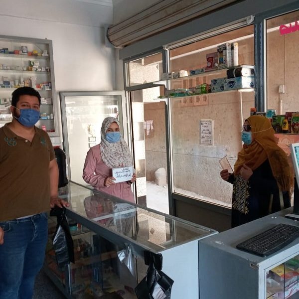 حملات تثقيفية لتوعية للمواطنين لمواجهة كورونا بالشرقية