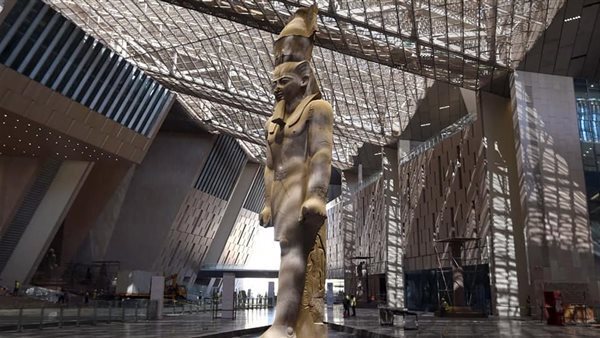 المشرف على مشروع المتحف المصري الكبير: الانتهاء من الهيكل الخرساني بنسبة 100%