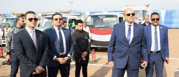 محافظ الشرقية ينيب المهندس محمد الصافي للمشاركة في فعاليات إصطفاف المعدات الهندسية والمركبات الخاصة