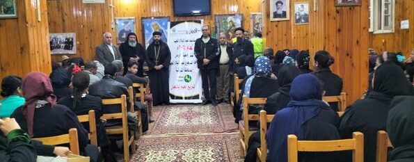 تضامن الشرقية بالتعاون وجمعية الأورمان توزيع لحوم على الأخوة المسيحيين بقرى مركز أولاد صقر