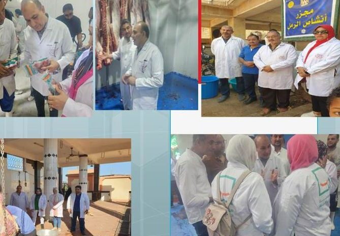 بيطرى الشرقية يُتابع ذبح الأضاحى داخل المجازر الحكومية بالمجان لعدد (١٥٠٠) أضحية