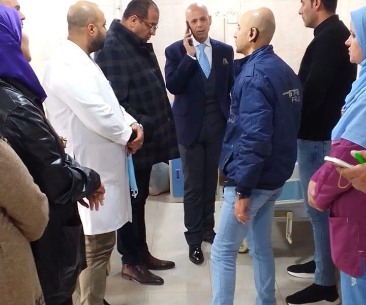 وكيل وزارة الصحة بالشرقية يطمئن على الخدمة الطبية بمستشفى السعديين بعد تفقده ههيا المركزي