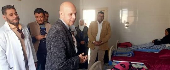 وكيل وزارة الصحة بالشرقية يتفقد سير العمل بمستشفى ههيا المركزي
