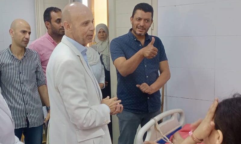 وكيل وزارة الصحة بالشرقية يتفقد الخدمات الطبية بمستشفى ههيا المركزي