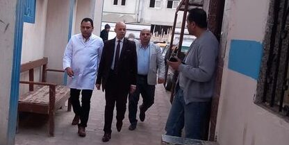وكيل وزارة الصحة بالشرقية يتفقد الخدمة الطبية بمستشفى كفر صقر المركزي