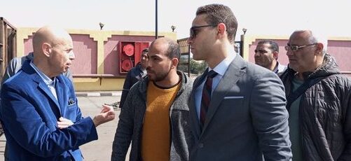 هيئة الرقابة الإدارية ووكيل وزارة الصحة بالشرقية يتفقدا سير العمل بمجمع المحارق بالخطارة