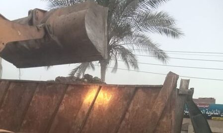 جهود مكثفه وعمل متواصل بمدينه بلبيس لرفع كفاءة منظومه النظافه