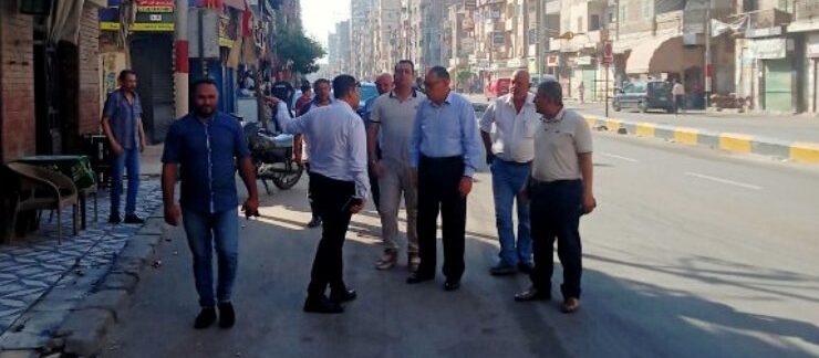 محافظ الشرقية يشدد على سرعة الانتهاء من أعمال التطوير الجارية بشارع فاروق بالزقازيق
