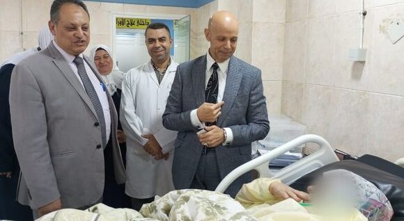 وكيل صحة الشرقية ومدير عام الأمراض الصدرية بالوزارة يتفقدا مستشفيات السعديين والصدر