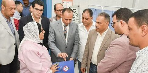 محافظ الشرقية يتفقد مركز طب الأسرة بجزيرة سعود مركز الحسينية