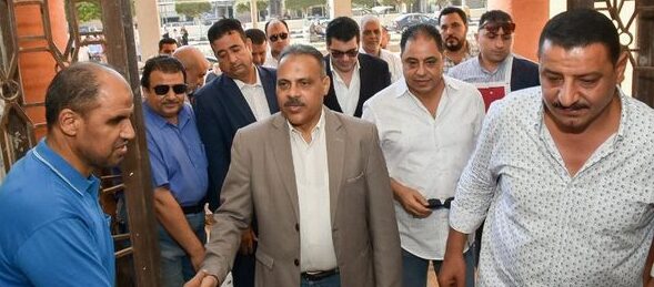 محافظ الشرقية يتفقد أعمال إنشاء مبنى مجلس مدينة الحسينية الجديد