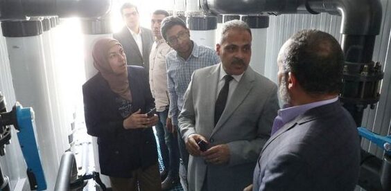 محافظ الشرقية يتابع أعمال إنشاء محطة مياه القرين المدمجة بطاقة تصميمية 10 آلاف م3/ اليوم