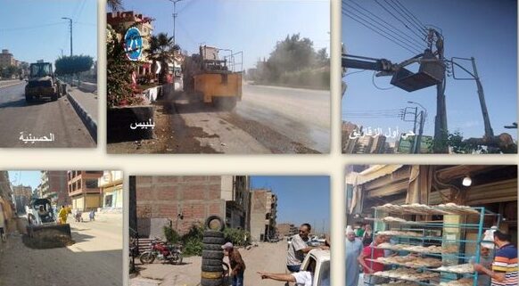 متابعات يومية لأنشطة الجهاز التنفيذى بالشرقية لتحسين مستوى الخدمات المقدمة للمواطنين