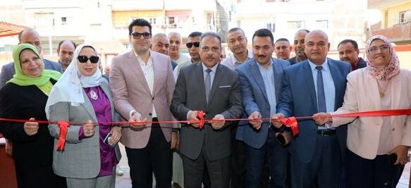محافظ الشرقية يفتتح مدرسة شيبه الإبتدائية رقم 2 بمركز الزقازيق