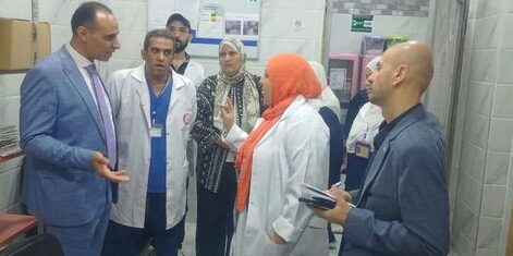 وكيل صحةالشرقية يتابع تقديم الخدمة لأول حالة جلطة دماغية أثناء زيارته لمستشفى أبوكبير