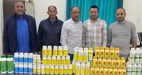 ضبط 85 عبوة مبيدات زراعية منتهية الصلاحية وتحرير 42 مخالفة ضد أصحاب المخابز بالحسينية