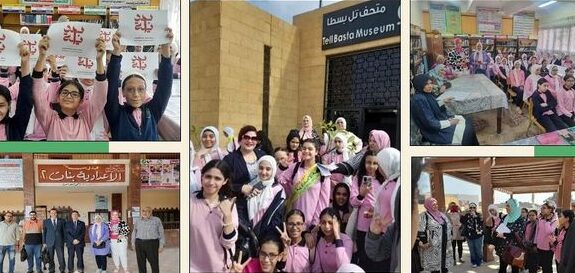 إدارة التراث الحضاري بالشرقية تنظم رحلة تثقيفية لطالبات مدرسة الإعدادية بنات الزقازيق