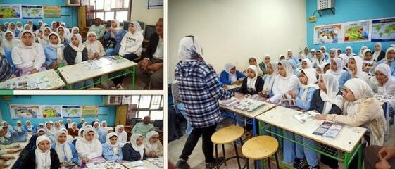 الهيئة الإقليمية لتنشيط السياحة بالشرقية تنظم ندوة لطلبة مدرسة طوخ الإعدادية بمركز أبوكبير