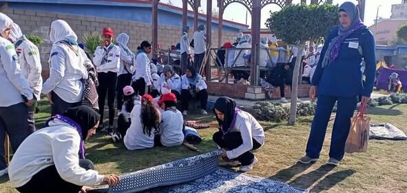 ختام المهرجان الكشفي الثاني للنشء بالمدينة الشبابية بأبي قير بالإسكندرية بمشاركة شباب الشرقية