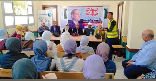 مياه الشرقية تنظم ندوة لطلاب المدرسة الثانوية الصناعية المشتركة بأبو حماد