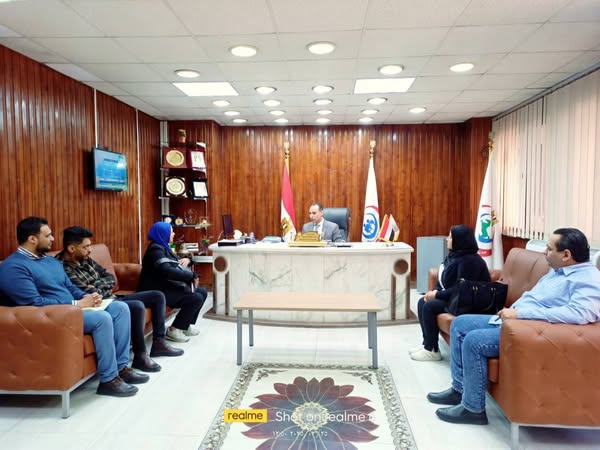 وكيل صحة الشرقية يستقبل المدير التنفيذي لمشروع تطوير النظام الصحي في مصر