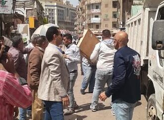 محافظ الشرقية :حملات مكبرة لرفع الإشغالات بميدان عرابي بالمحطة وشارعي البوسطةو الجلاء بالزقازيق